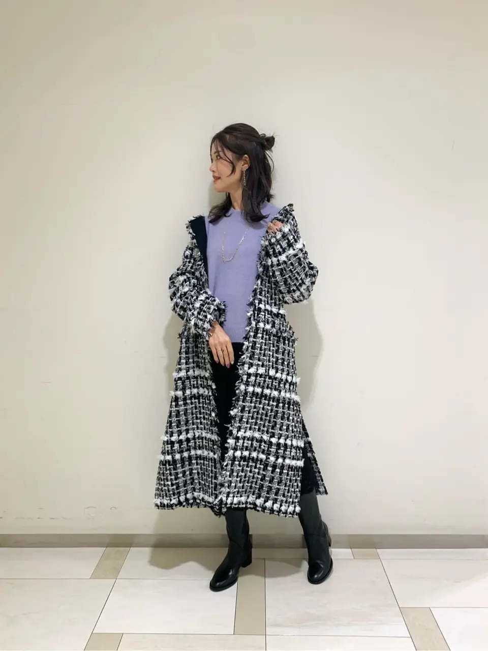 GRACE CONTINENTAL A.Kameyama コーディネート画像