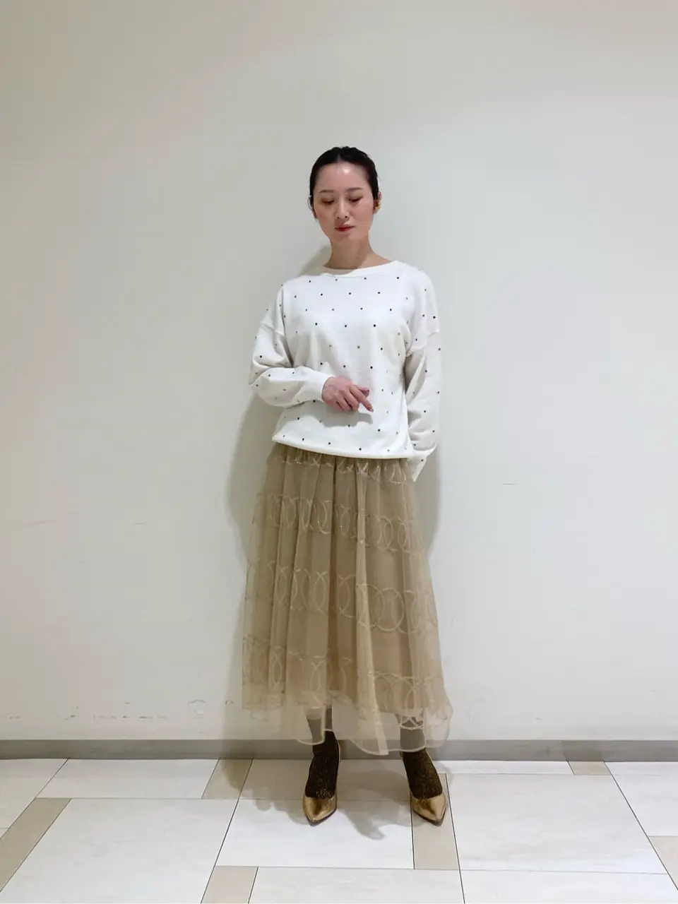 GRACE CONTINENTAL Kogane. コーディネート画像