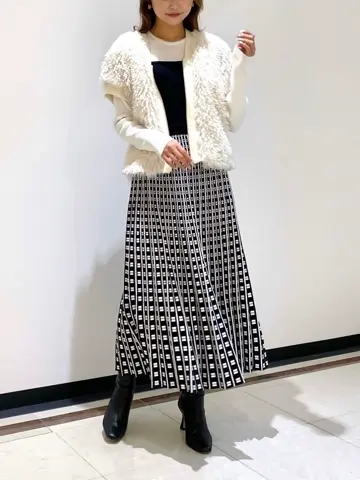 GRACE CONTINENTAL MORITA AI コーディネート画像