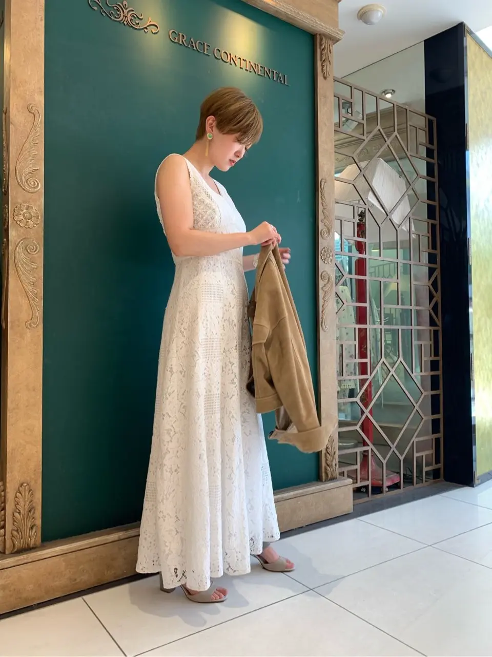GRACE CONTINENTAL Arichi コーディネート画像