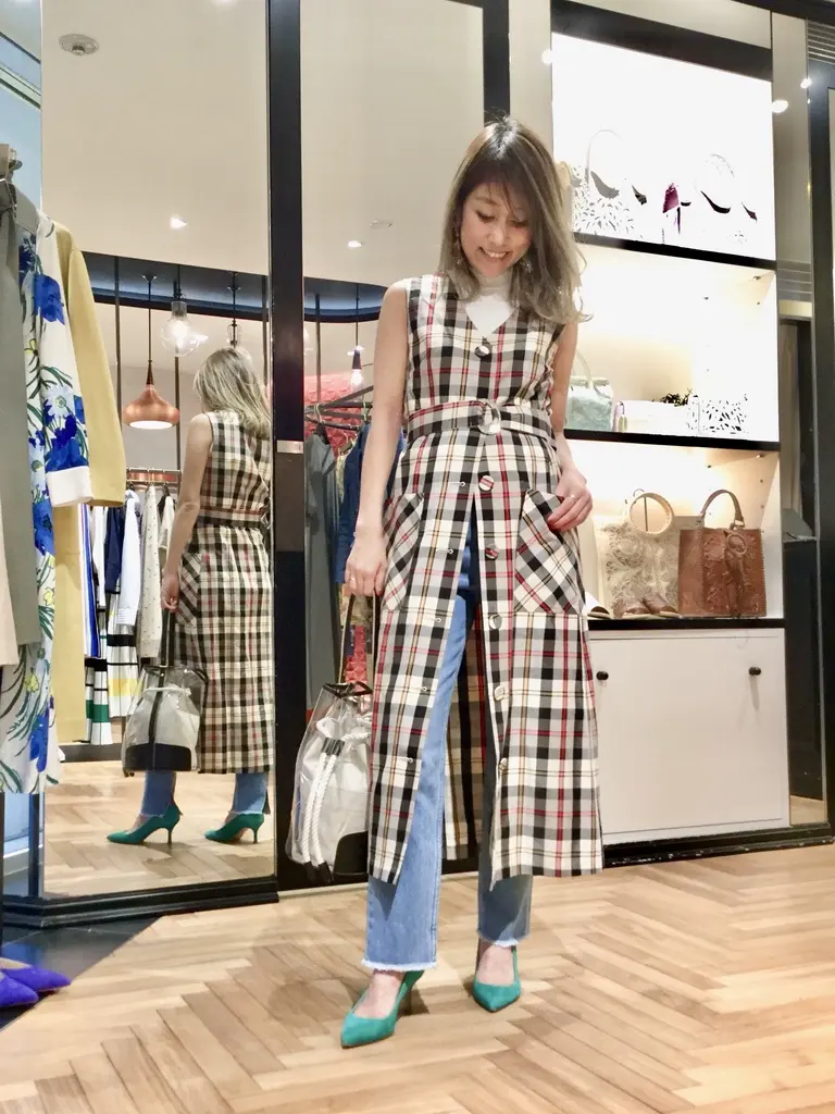 GRACE CONTINENTAL yukimi yonee コーディネート画像