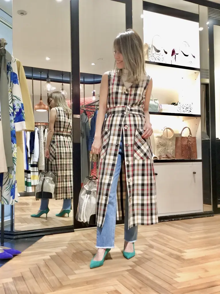 GRACE CONTINENTAL yukimi yonee コーディネート画像