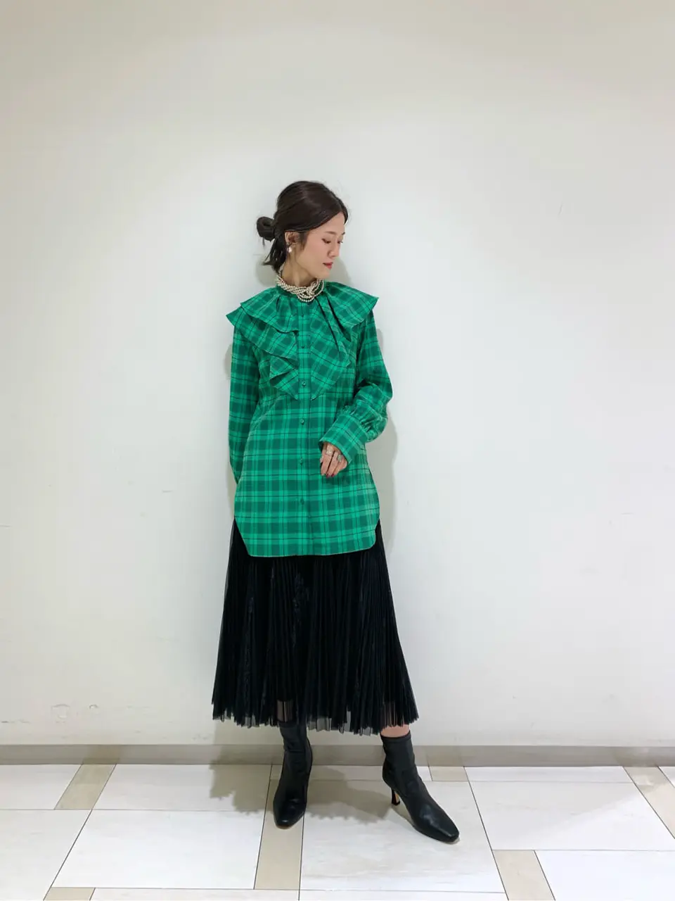 GRACE CONTINENTAL A.Kameyama コーディネート画像