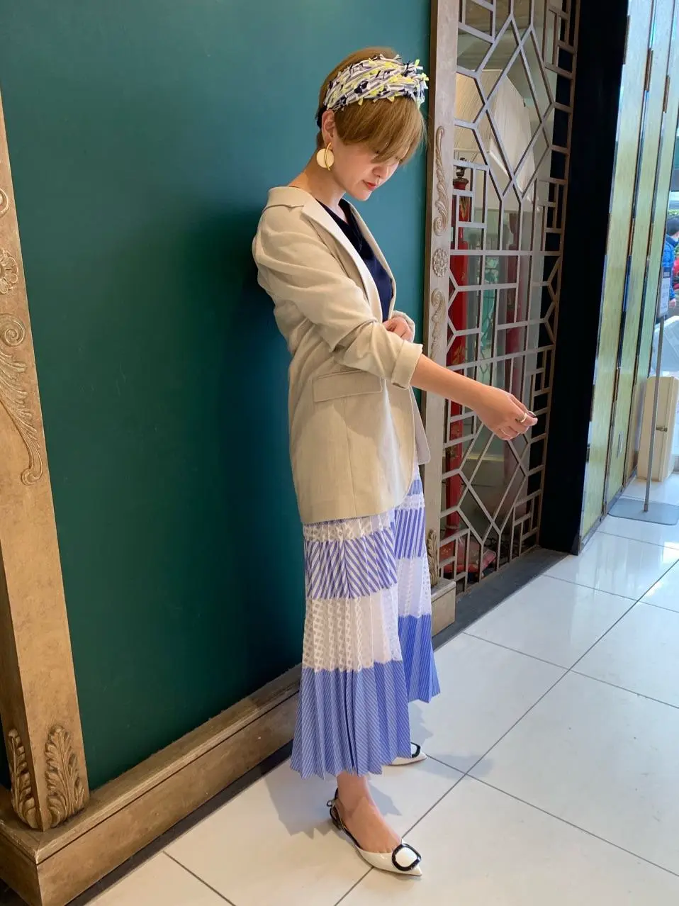 GRACE CONTINENTAL Arichi コーディネート画像