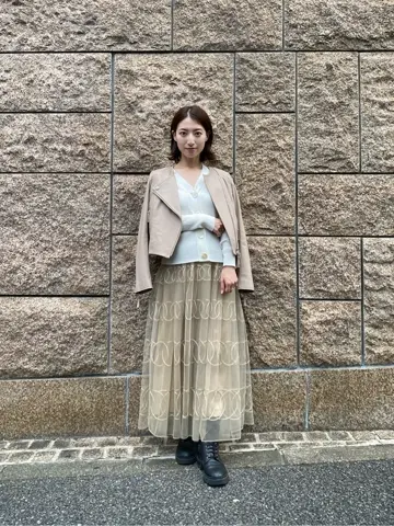 GRACE CONTINENTAL 青木育日 コーディネート画像