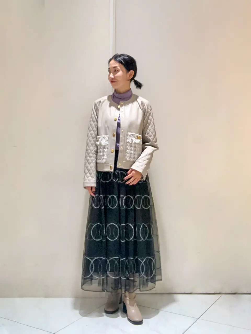  尾田亜沙美 コーディネート画像