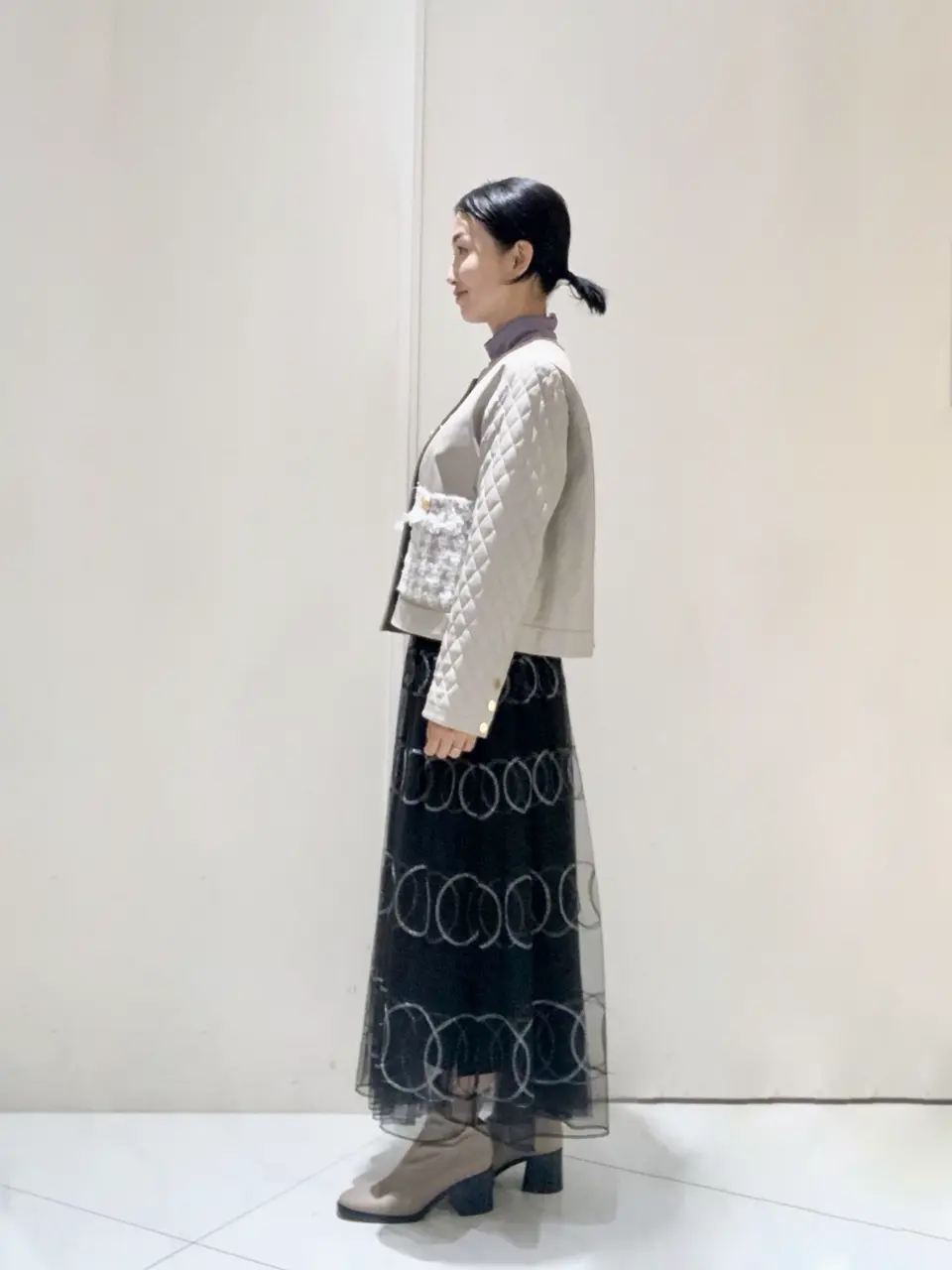 GRACE CONTINENTAL 尾田亜沙美 コーディネート画像