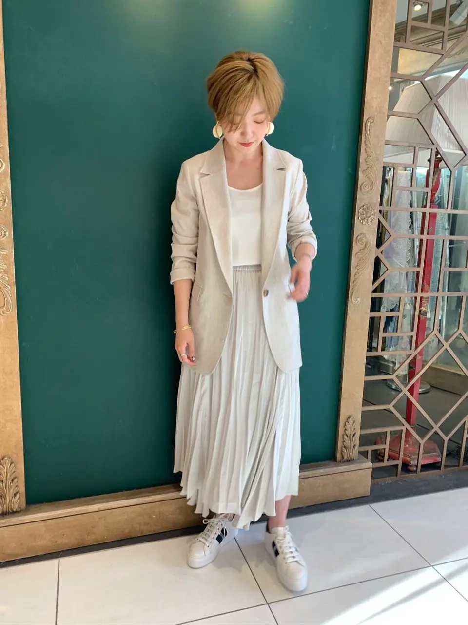 GRACE CONTINENTAL Arichi コーディネート画像