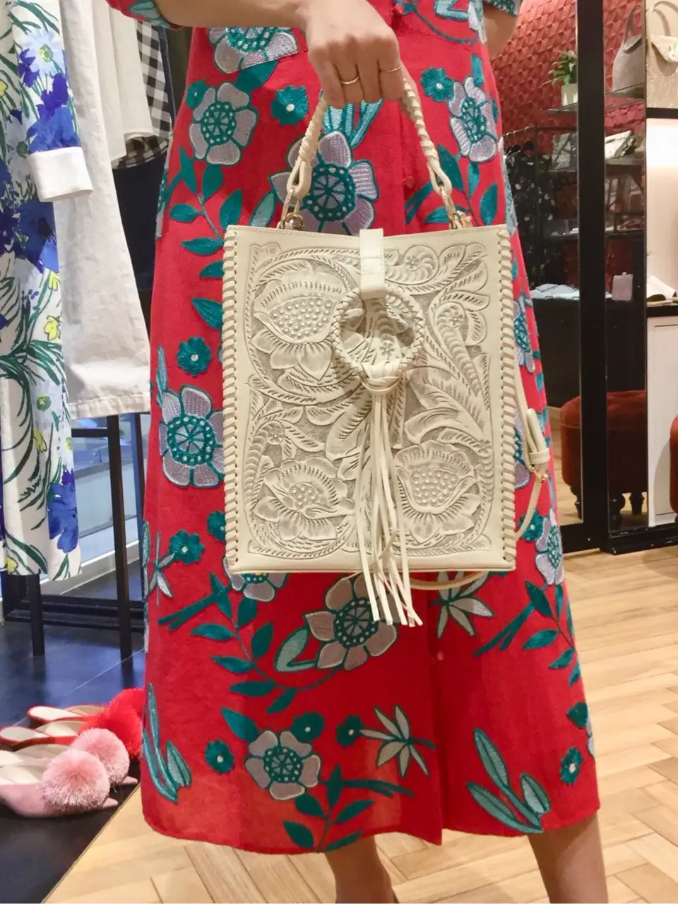 GRACE CONTINENTAL yukimi yonee コーディネート画像