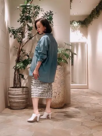 GRACE CONTINENTAL okunaka_desu コーディネート画像