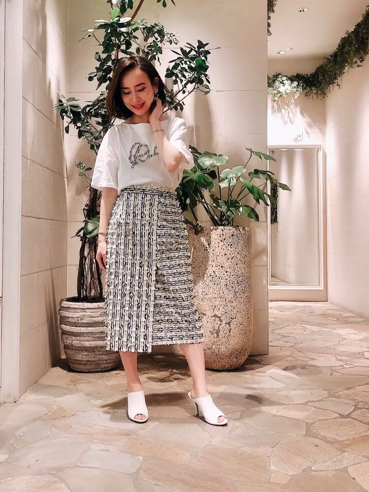 GRACE CONTINENTAL okunaka_desu コーディネート画像