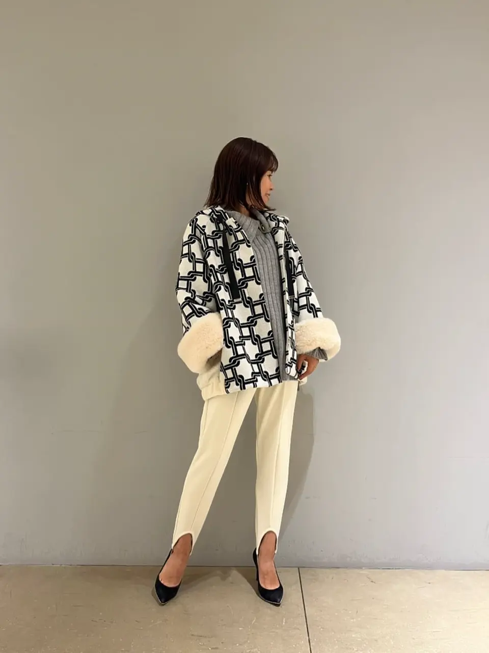 GRACE CONTINENTAL 穐山　香織 コーディネート画像