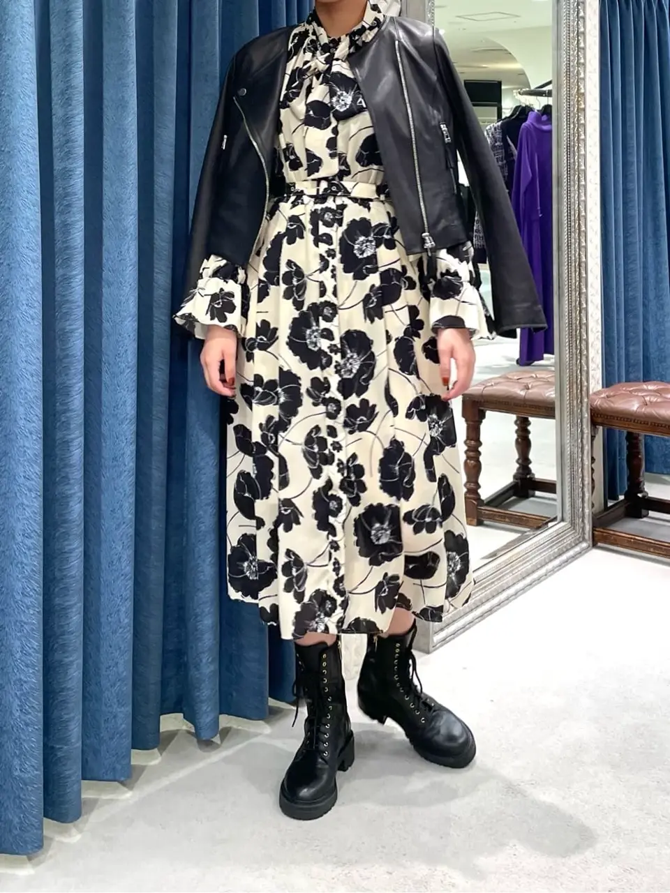 GRACE CONTINENTAL yoshi コーディネート画像