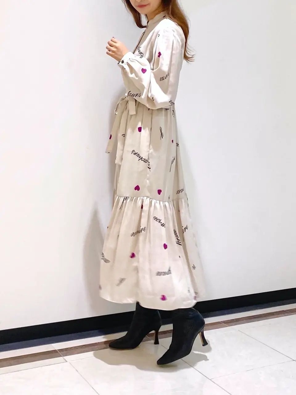 GRACE CONTINENTAL MORITA AI コーディネート画像