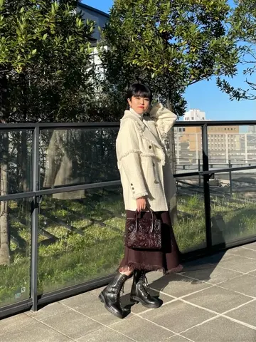 GRACE CONTINENTAL yoshi コーディネート画像