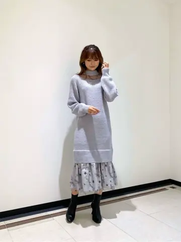 GRACE CONTINENTAL MORITA AI コーディネート画像