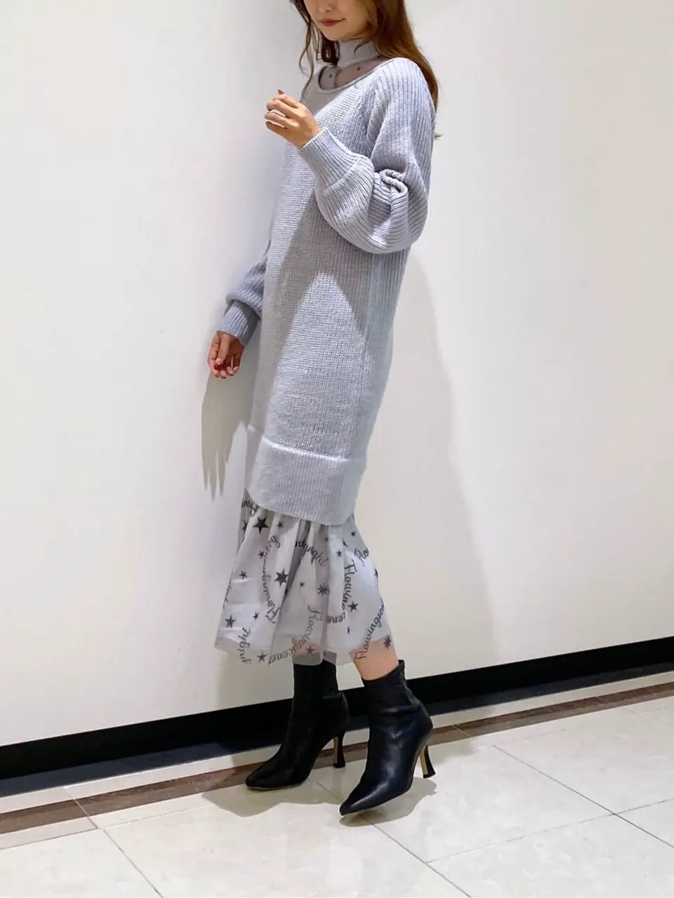 GRACE CONTINENTAL MORITA AI コーディネート画像