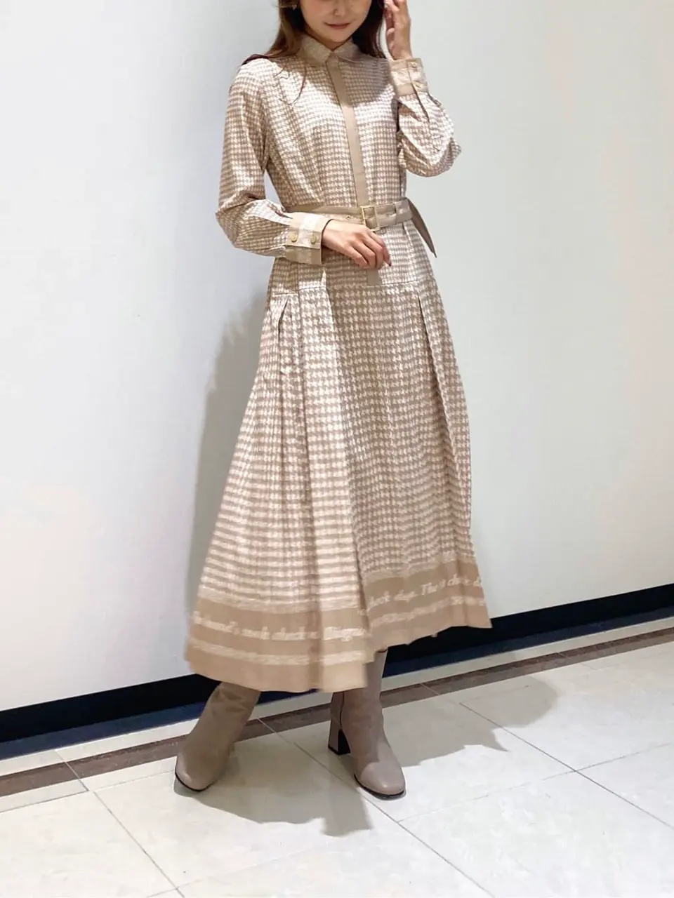 GRACE CONTINENTAL MORITA AI コーディネート画像