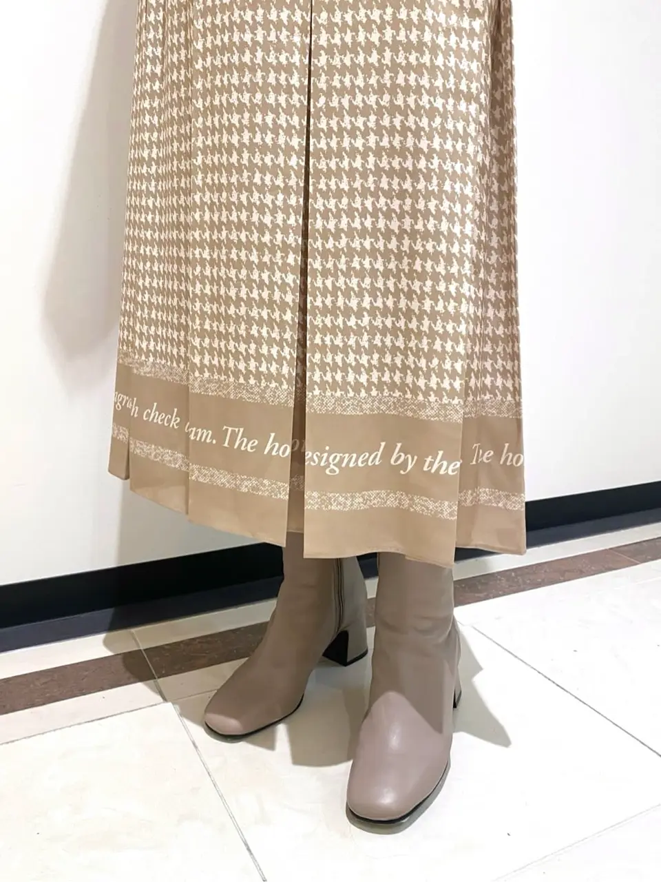 GRACE CONTINENTAL MORITA AI コーディネート画像