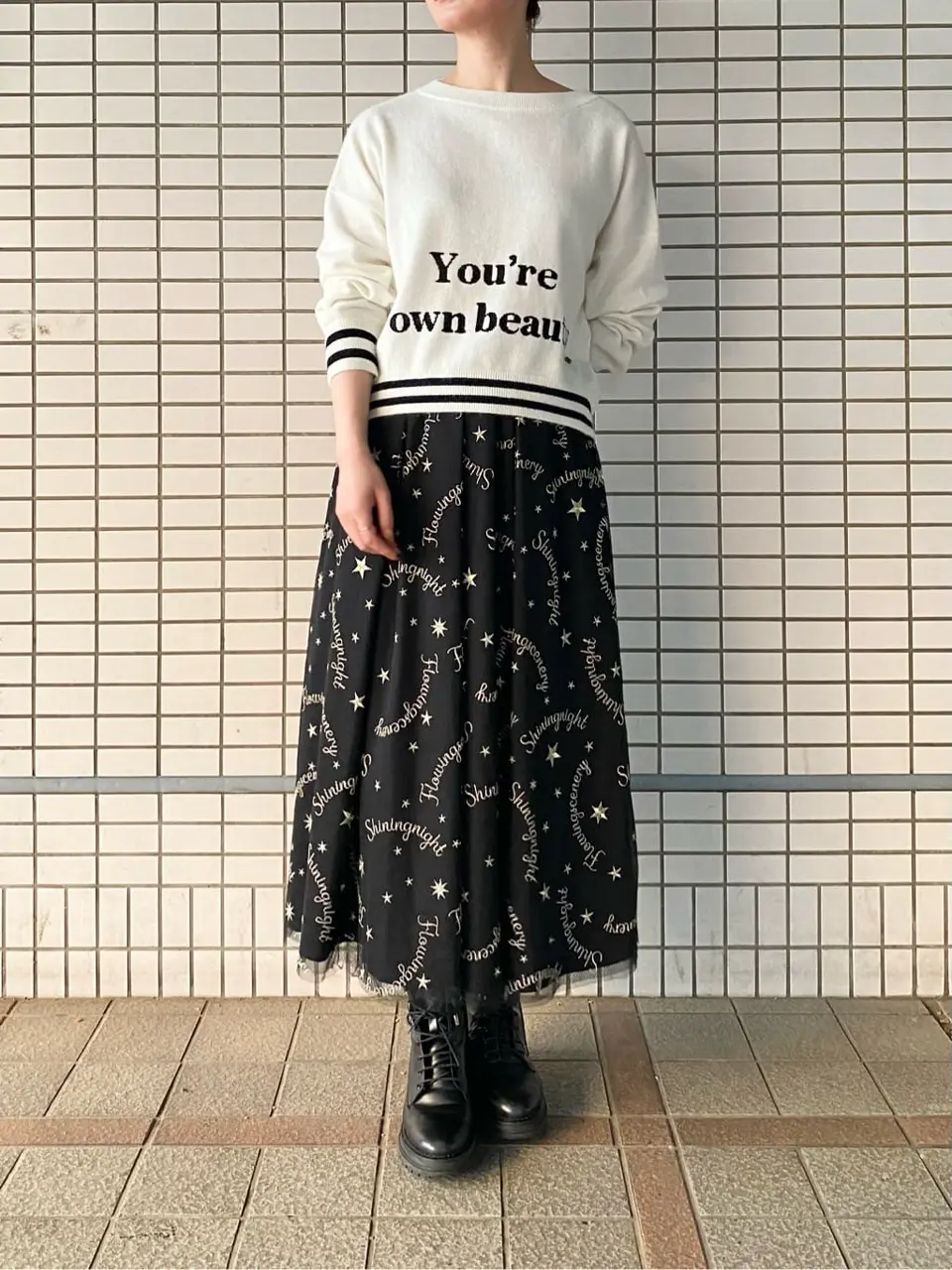 GRACE CONTINENTAL Kogane. コーディネート画像