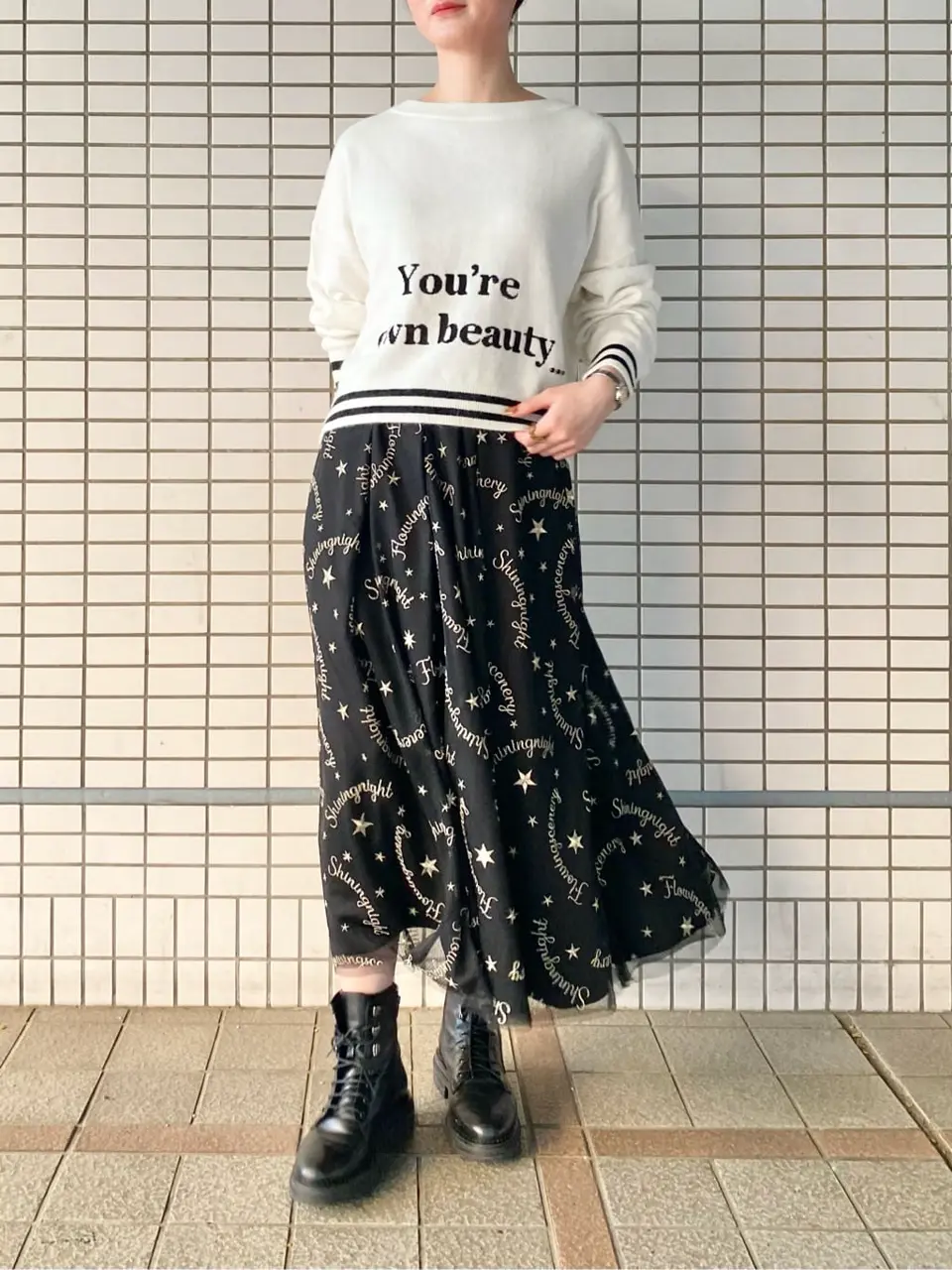 GRACE CONTINENTAL Kogane. コーディネート画像