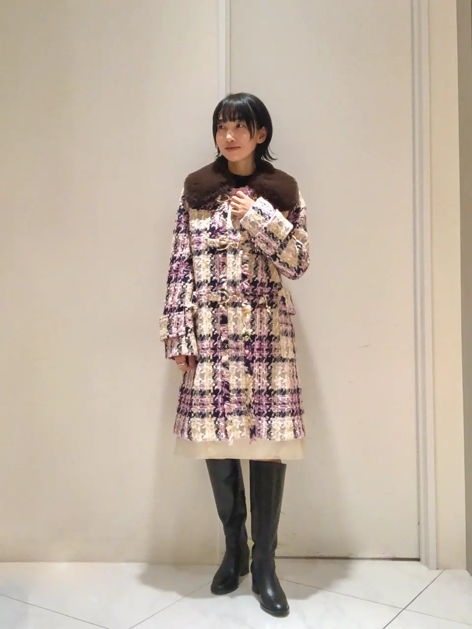 GRACE CONTINENTAL 尾田亜沙美 コーディネート画像