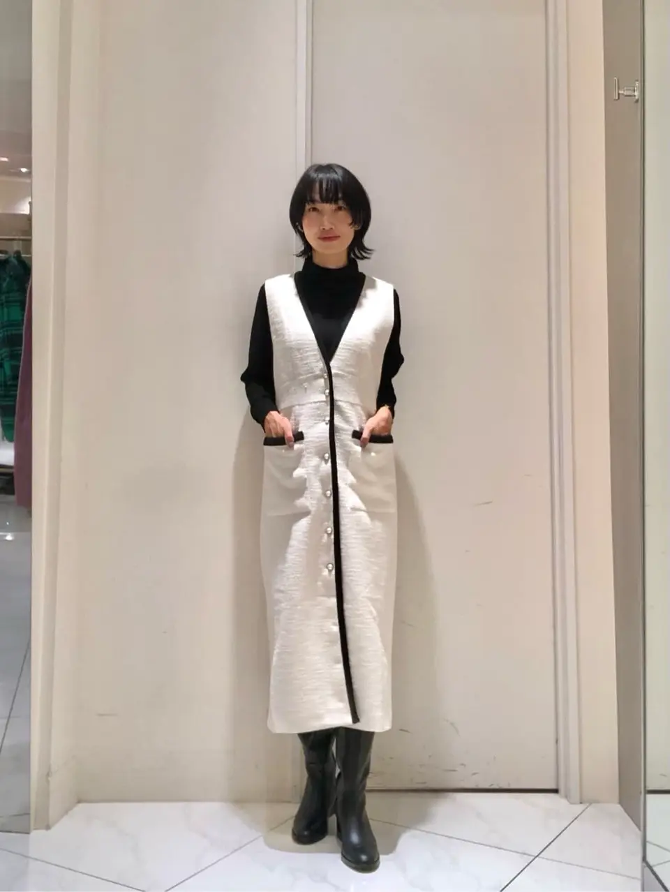 GRACE CONTINENTAL 尾田亜沙美 コーディネート画像