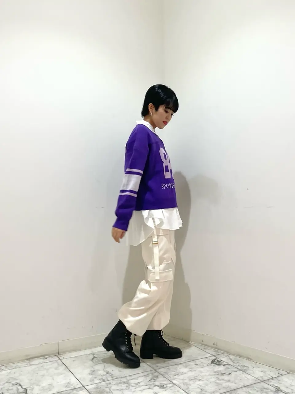 GRACE CONTINENTAL yoshi コーディネート画像