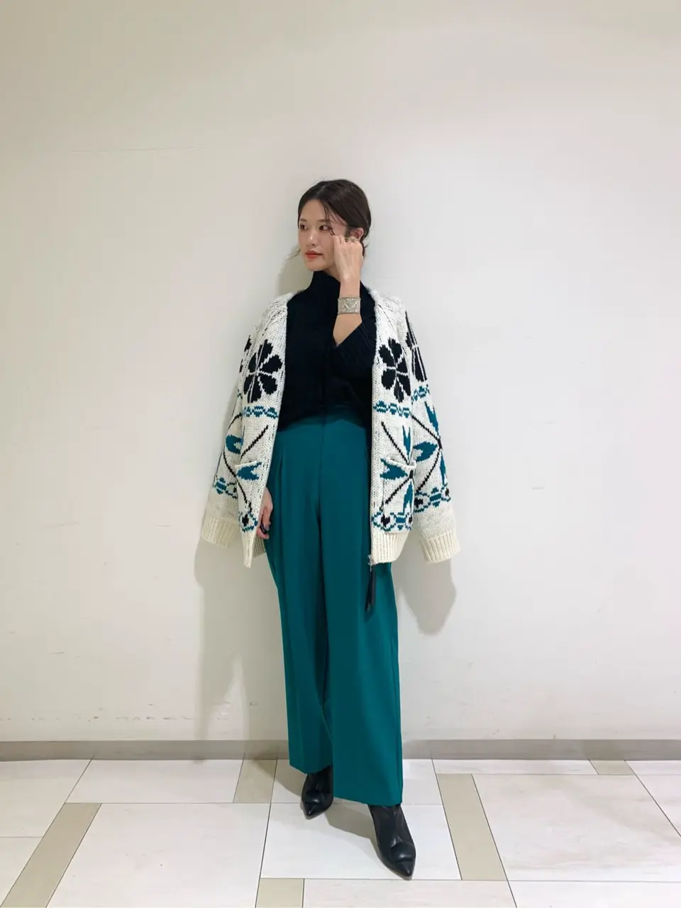 GRACE CONTINENTAL A.Kameyama コーディネート画像