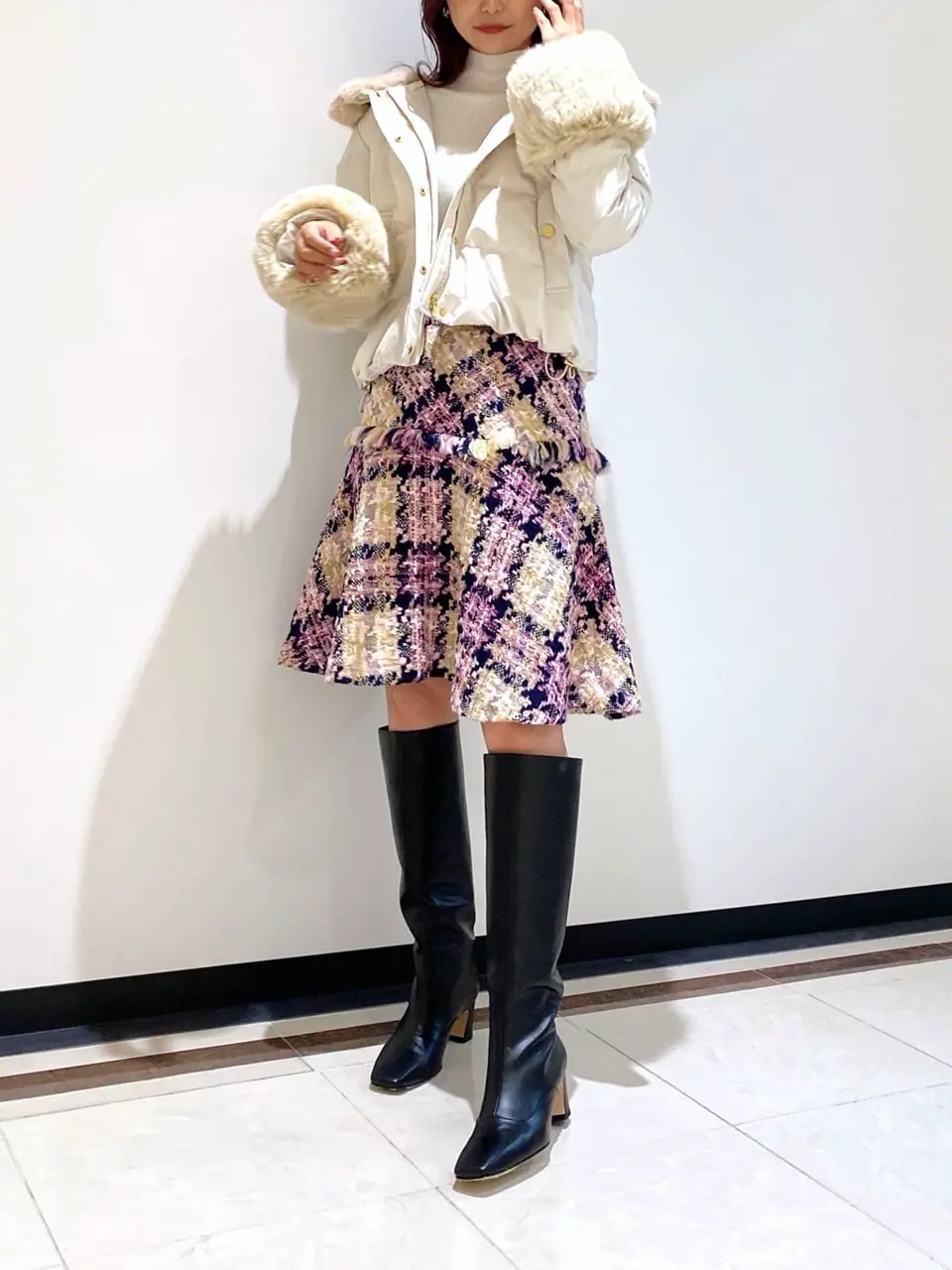 GRACE CONTINENTAL MORITA AI コーディネート画像