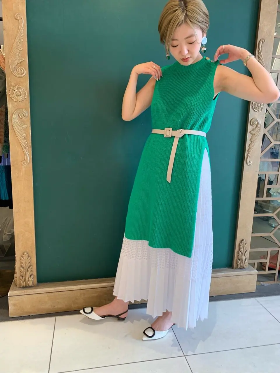 GRACE CONTINENTAL Arichi コーディネート画像