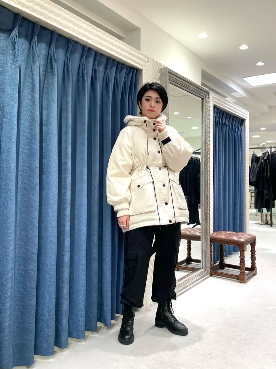 GRACE CONTINENTAL yoshi コーディネート画像