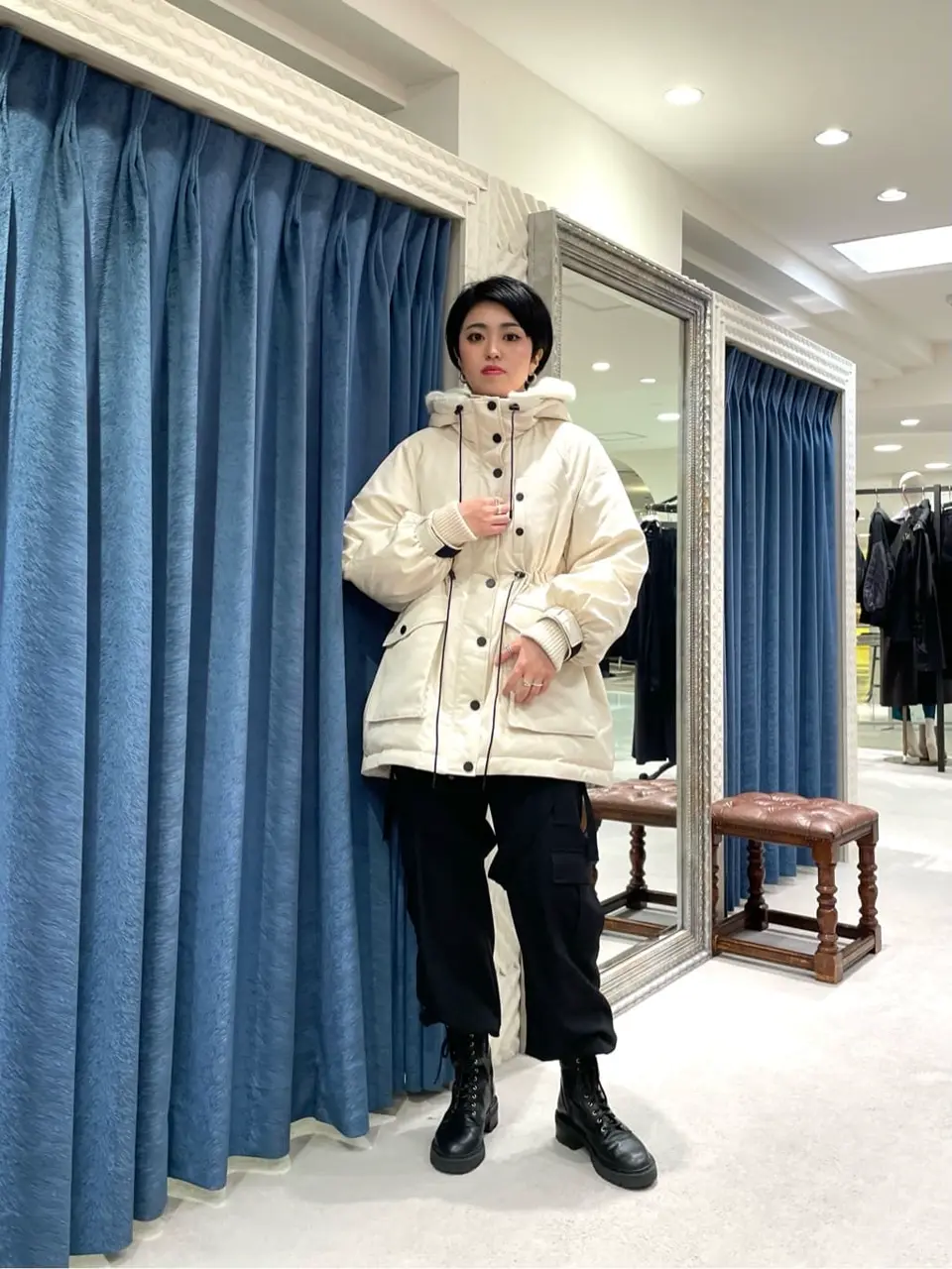 GRACE CONTINENTAL yoshi コーディネート画像