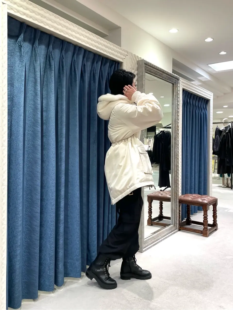 GRACE CONTINENTAL yoshi コーディネート画像