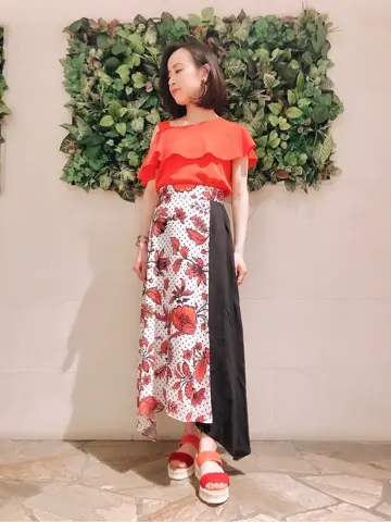 GRACE CONTINENTAL okunaka_desu コーディネート画像