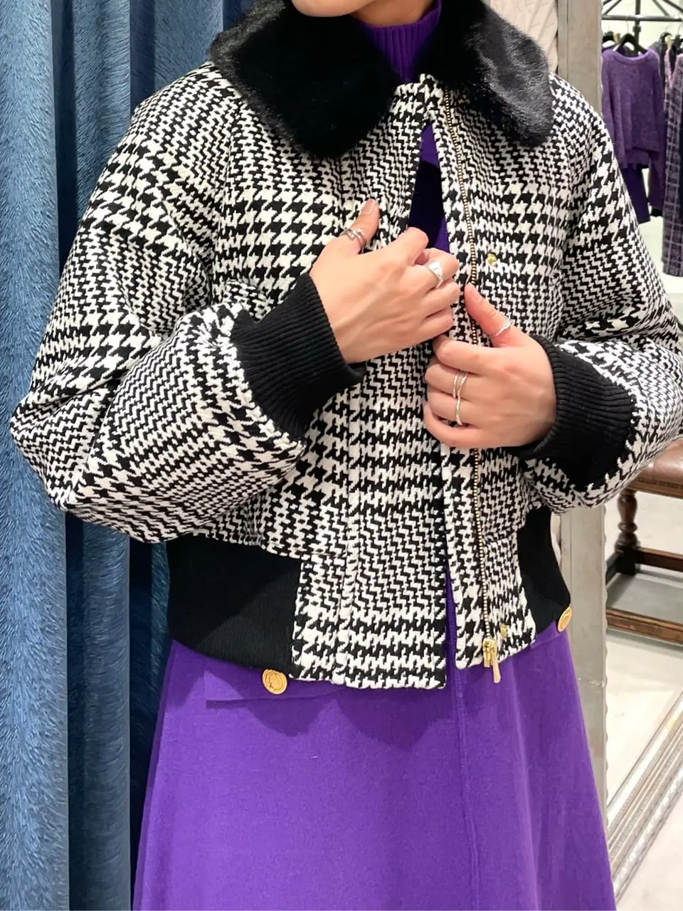 GRACE CONTINENTAL yoshi コーディネート画像