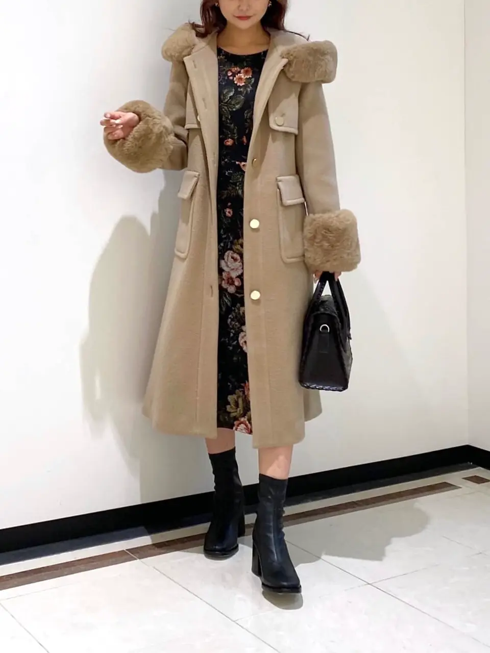 GRACE CONTINENTAL MORITA AI コーディネート画像