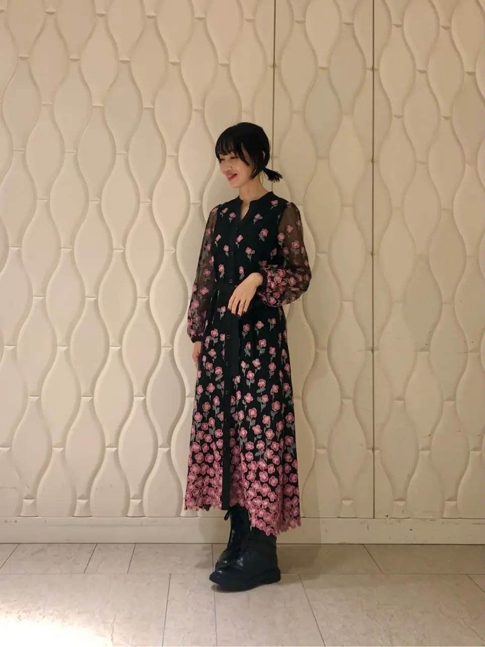 GRACE CONTINENTAL 尾田亜沙美 コーディネート画像