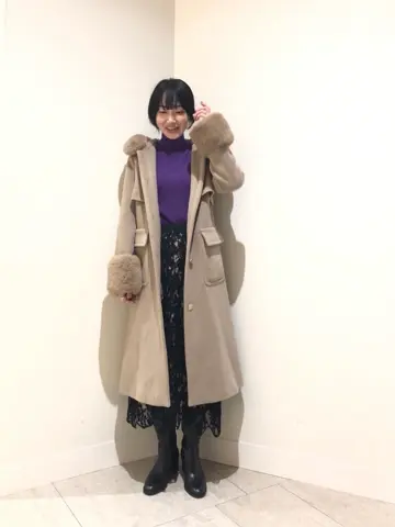 GRACE CONTINENTAL 尾田亜沙美 コーディネート画像