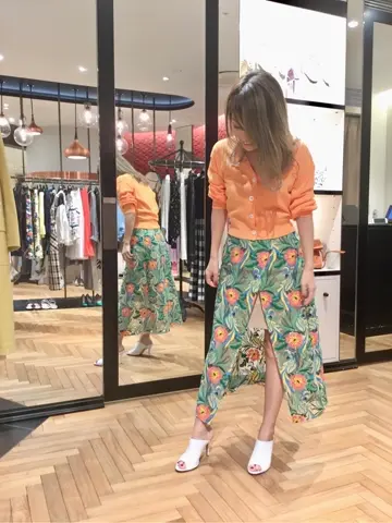 GRACE CONTINENTAL yukimi yonee コーディネート画像