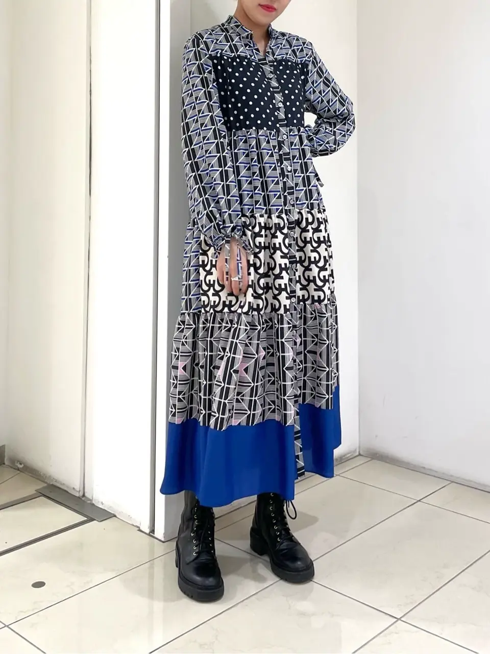 GRACE CONTINENTAL yoshi コーディネート画像