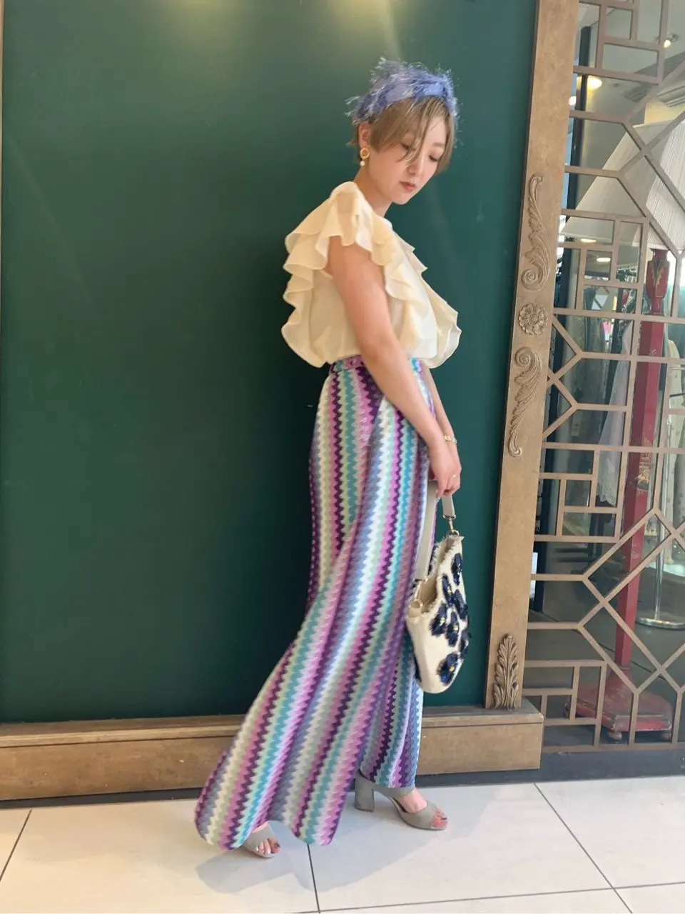 GRACE CONTINENTAL Arichi コーディネート画像