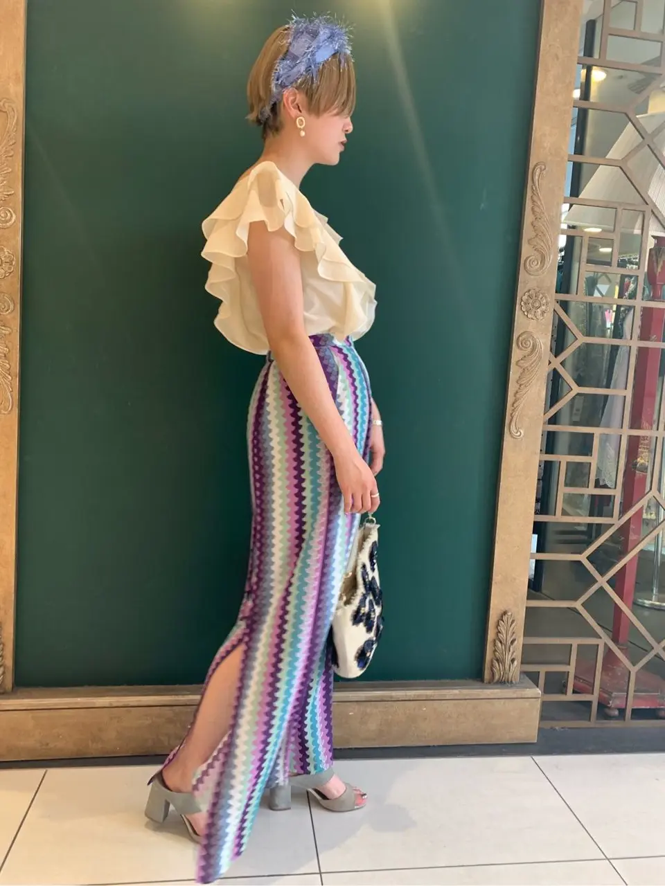 GRACE CONTINENTAL Arichi コーディネート画像