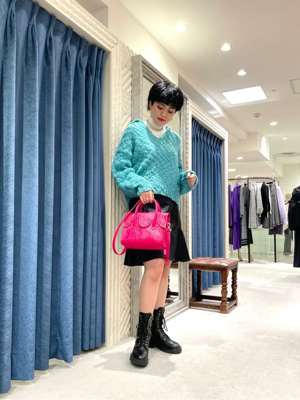 GRACE CONTINENTAL yoshi コーディネート画像