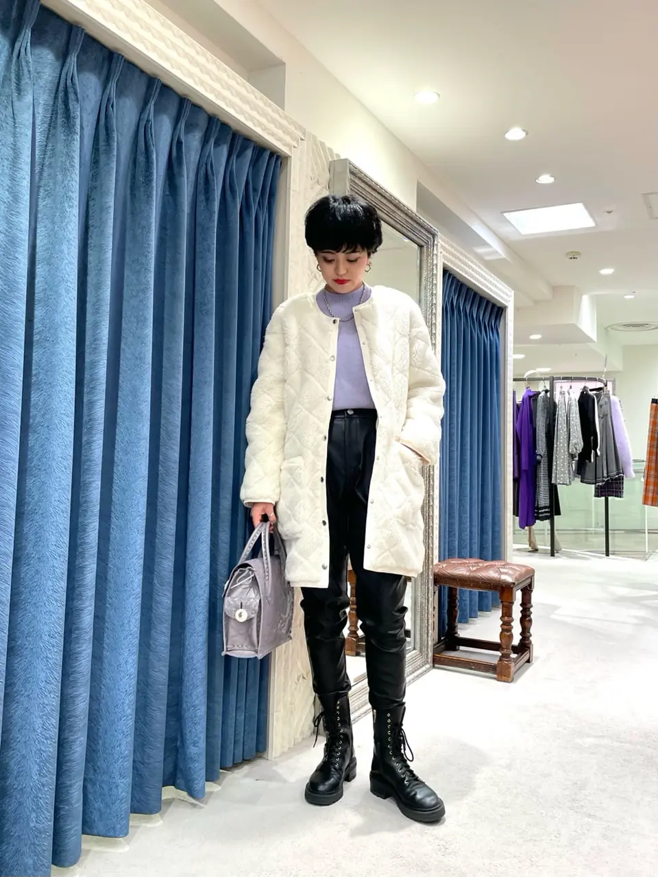 GRACE CONTINENTAL yoshi コーディネート画像