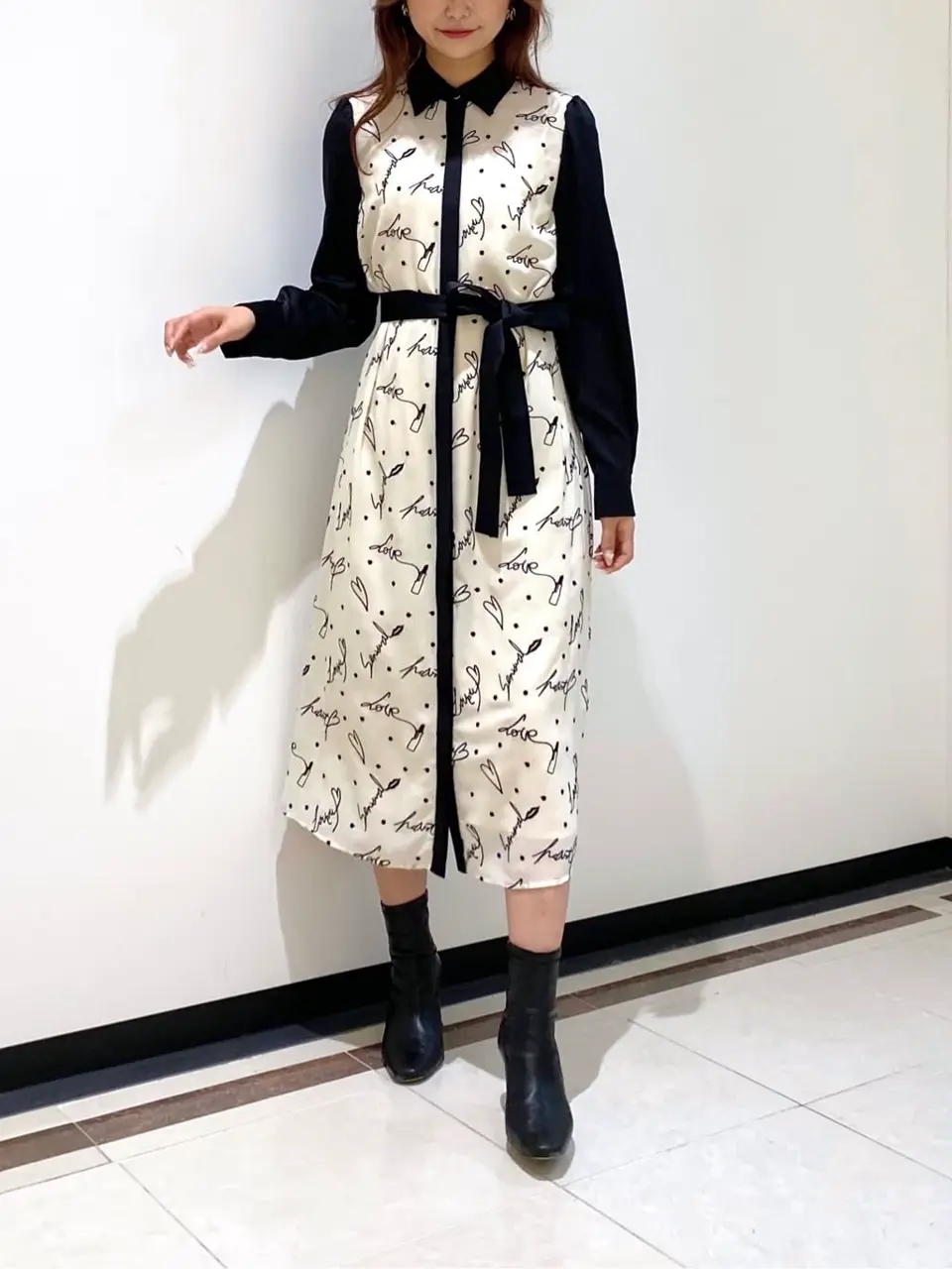 GRACE CONTINENTAL MORITA AI コーディネート画像