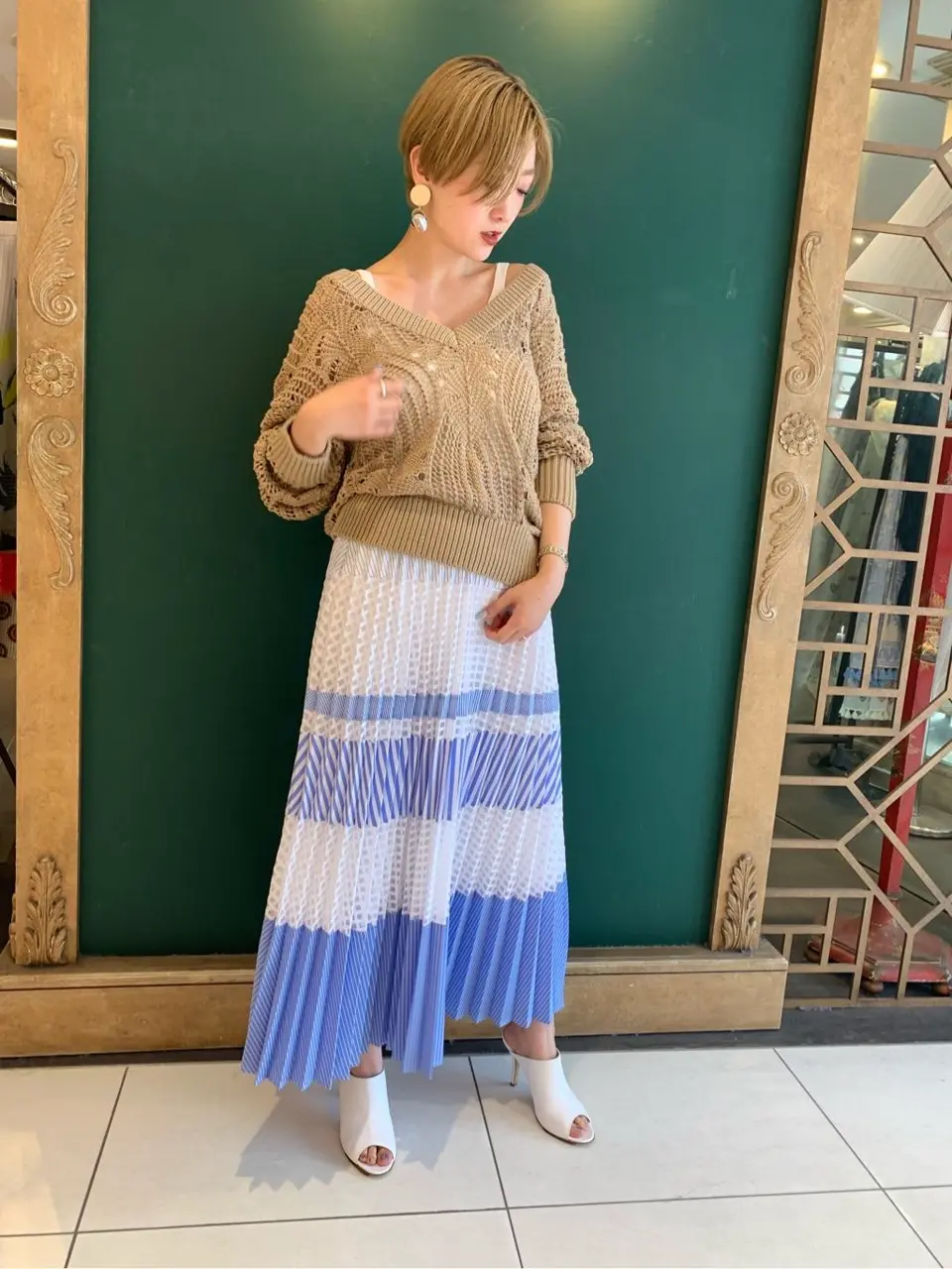 GRACE CONTINENTAL Arichi コーディネート画像