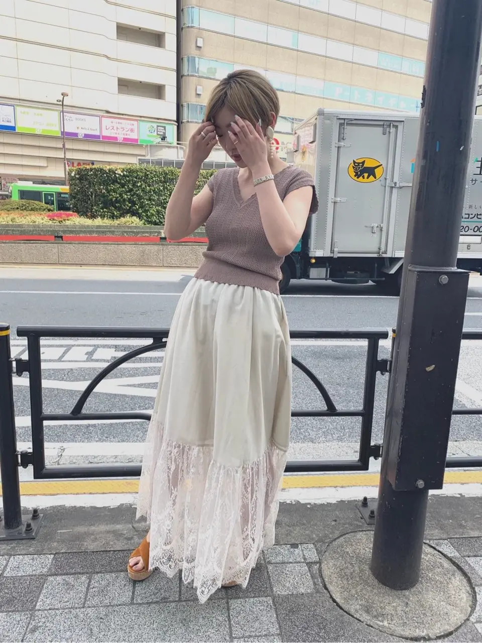 GRACE CONTINENTAL Arichi コーディネート画像