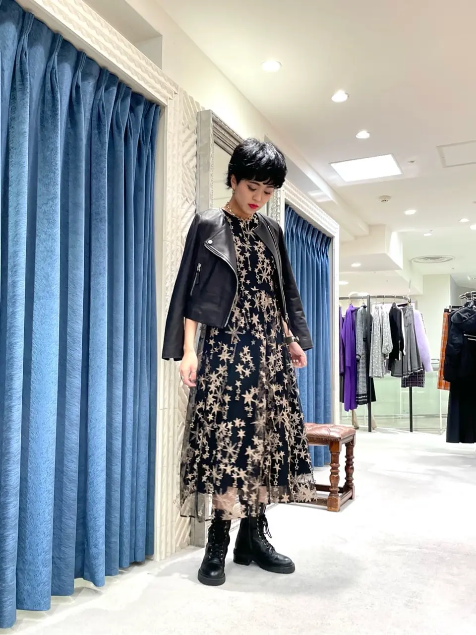 GRACE CONTINENTAL yoshi コーディネート画像