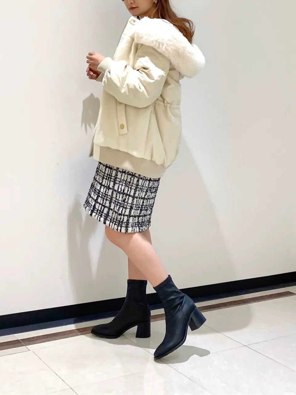 GRACE CONTINENTAL MORITA AI コーディネート画像